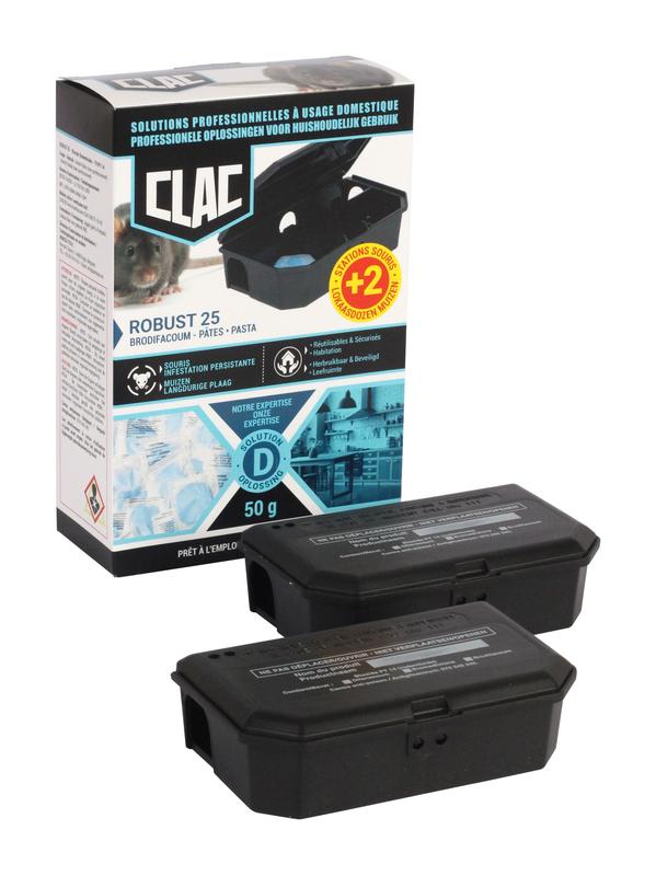 ROBUST 25 2 LOKAASDOZEN MUIZEN + 50G LOKAAS