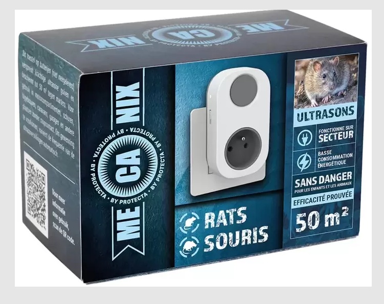 ULTRASOON RATTEN & MUIZEN 50 M² - 240 V 