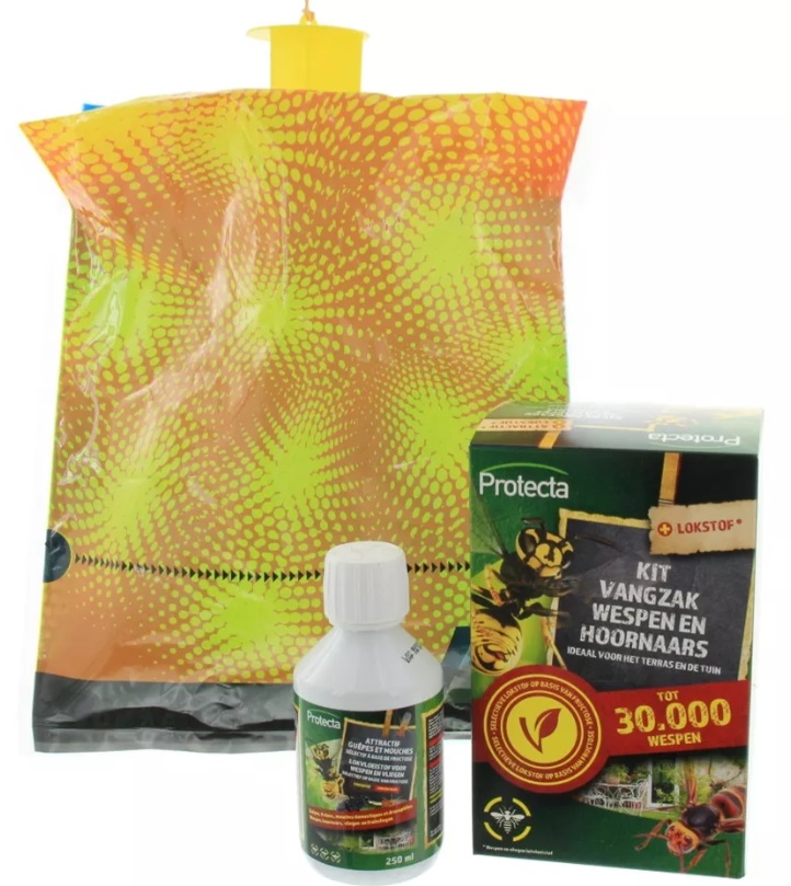 KIT WESPEN VANGZAK + WESPEN EN VLIEGEN LOKVLOEISTOF 250 ML