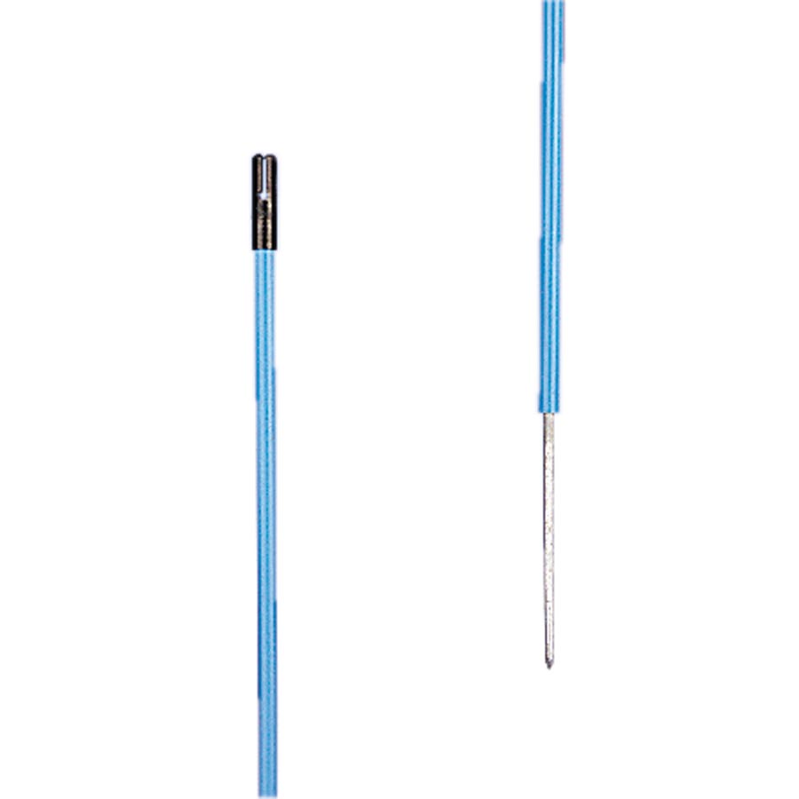 Kunststof paal 13mm 1.00m blauw (10)