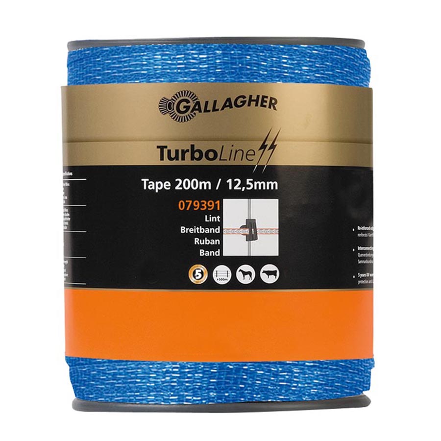 TurboLine lint 12.5mm blauw 200m 