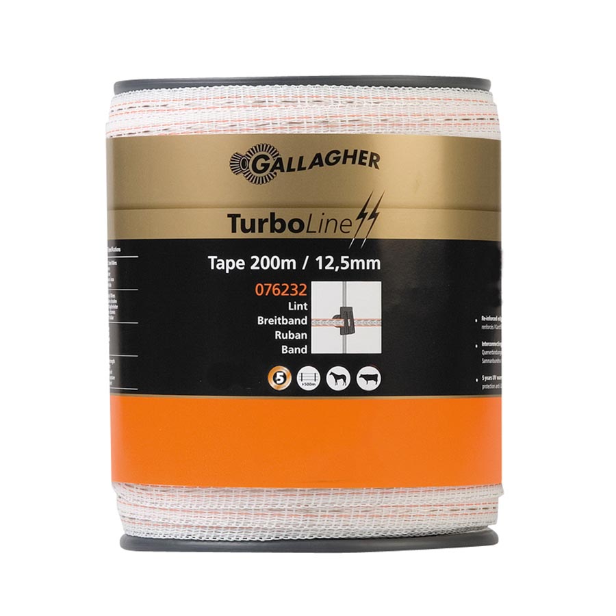 TurboLine lint 12.5mm wit 200m 