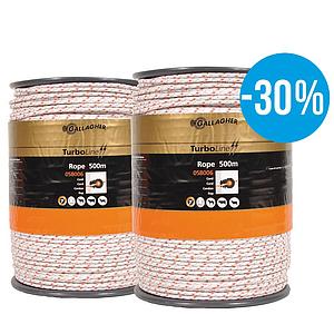 Duopack TurboLine cord wit 2x500m