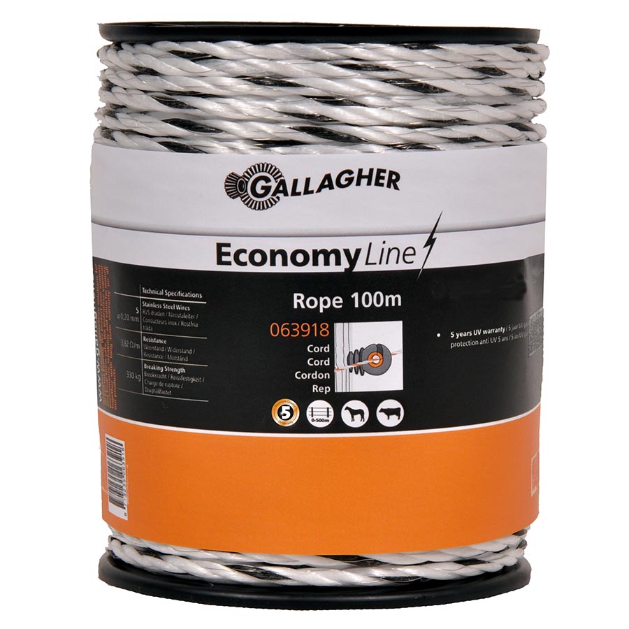 EconomyLine cord wit 100m