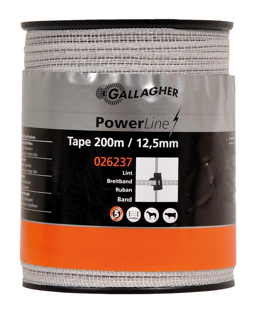 PowerLine lint 12.5mm wit 200m 