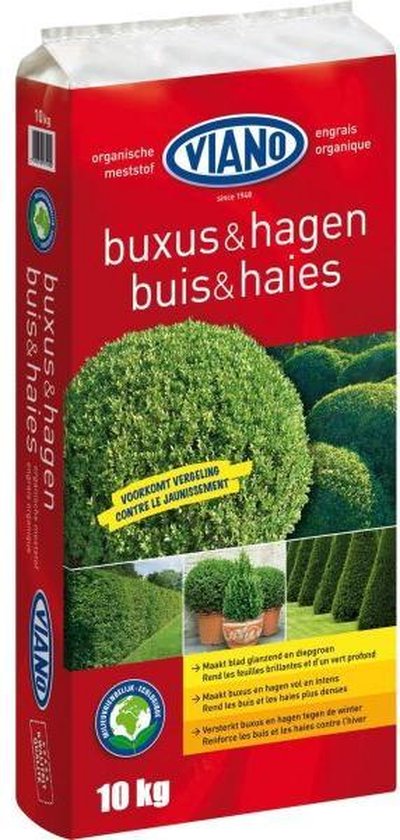 Viano Buxus en haagmest 10 kg