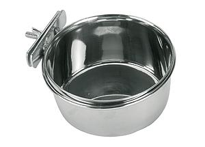 Rvs bakje 600 ml, 12 cm Schroefbevestiging voor vogels