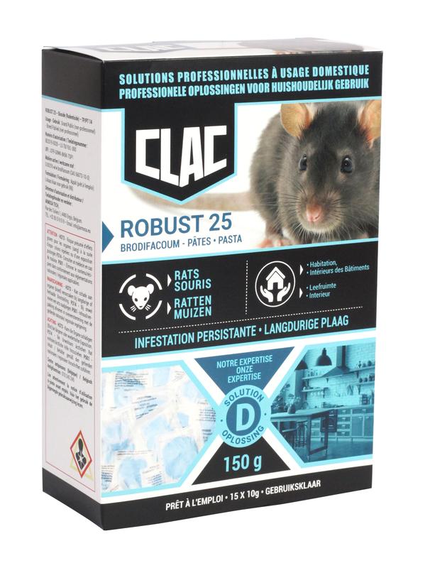 ROBUST 25 PASTA RATTEN & MUIZEN 10gr