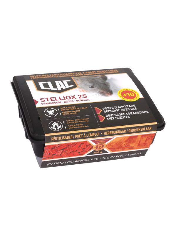 STELLIOX 25 1 LOKAASDOOS RATTEN + 100G LOKAAS